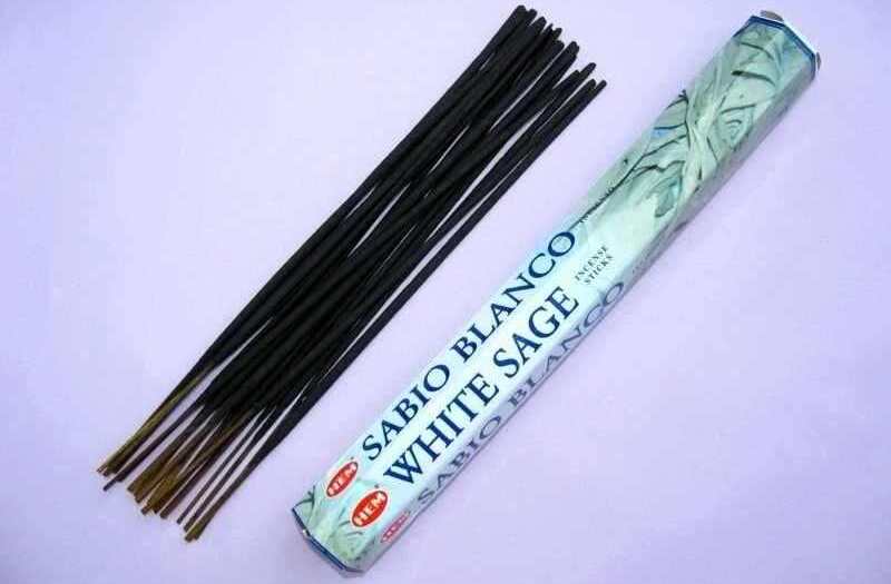 Betisoare parfumate Salvie Alba (White Sage)