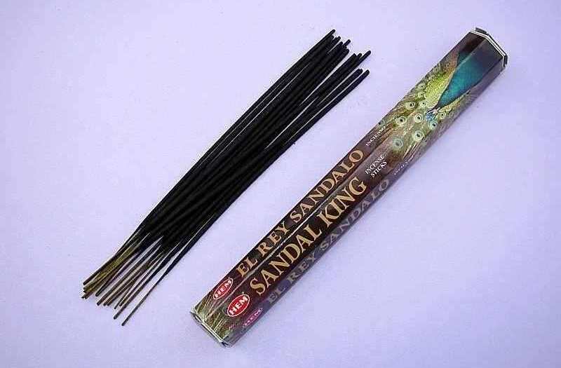 Betisoare parfumate Santal Rege (Sandal King)