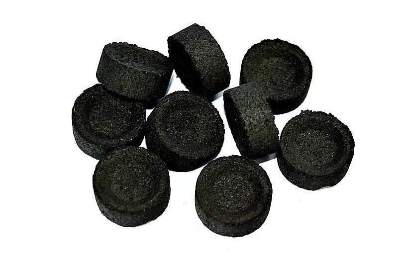 Carbuni din vita de vie cu tamaie Trandafir (9buc.)