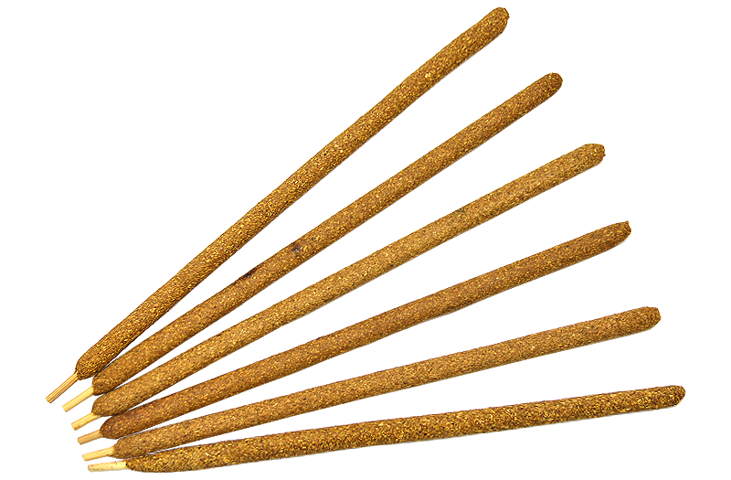 Betisoare artizan handmade din Palo Santo si Mandarine (6buc.)