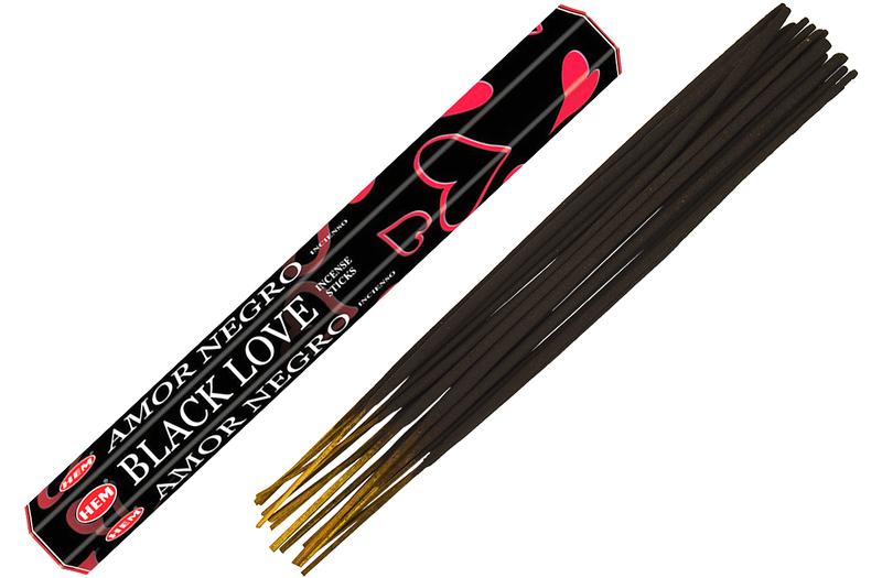 Betisoare parfumate Dragoste Neagra (Black Love)