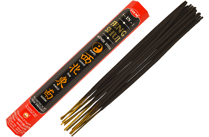 Betisoare parfumate Feng Shui 5-in-1