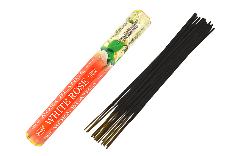 Betisoare parfumate Trandafir Alb (White Rose)