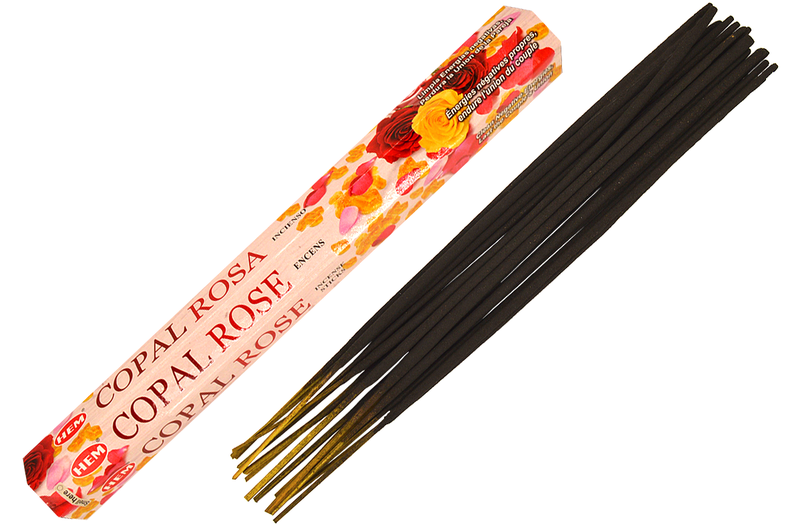 Betisoare parfumate Trandafir-Copal (Copal Rose)