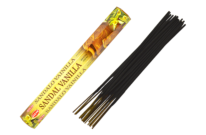 Betisoare parfumate Vanilie-Santal (Sandal Vanilla)