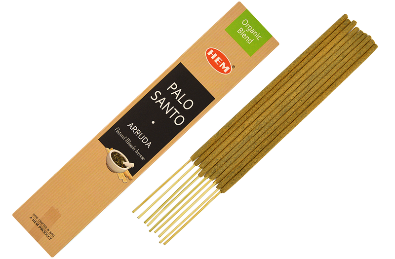 Betisoare parfumate premium organic blend Palo Santo Arruda (15gr.)