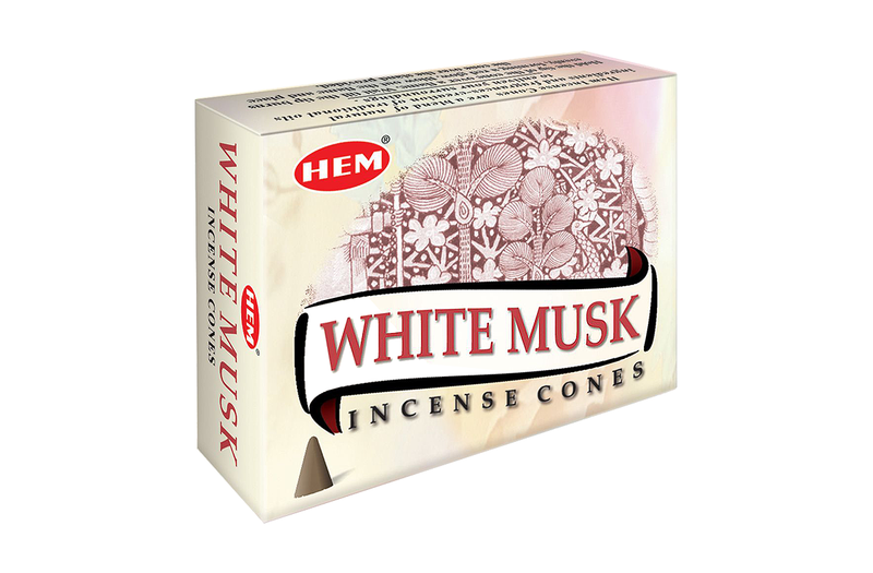 Conuri parfumate Mosc Alb (10buc.)