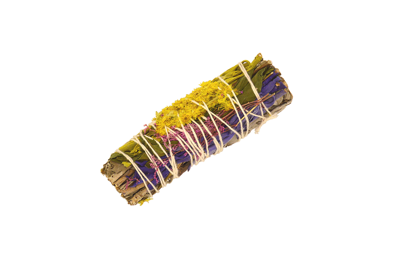 Bagheta Salvie Alba si Lumanarica (White Sage, Calendula Flower) mica