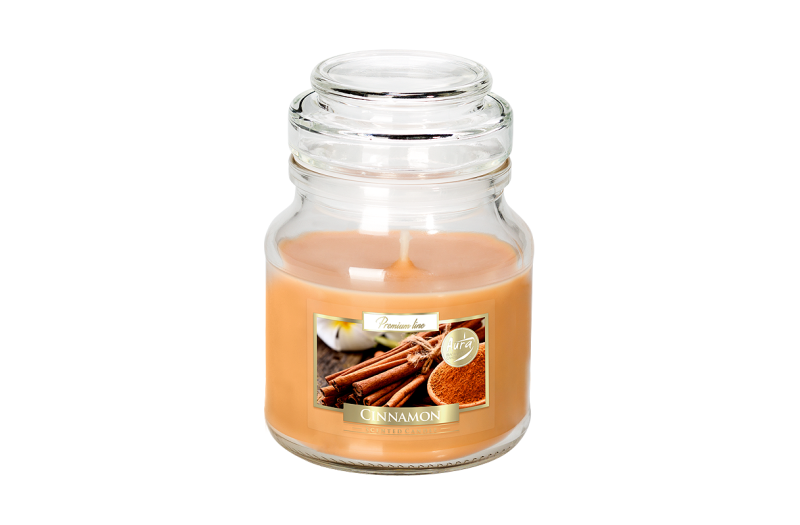 Lumanare parfumata premium pahar Scortisoara (Cinnamon)