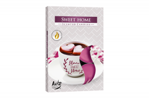 Lumanari parfumate pastila 4h (6buc.) Dulce Casa (Sweet Home)
