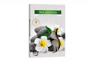 Lumanari parfumate pastila 4h (6buc.) Relaxare (Relaxation)