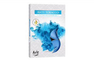 Lumanari parfumate pastila 4h (6buc.) Anti-Tutun (Anti-Tabacco)