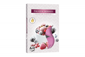 Lumanari parfumate pastila 4h (6buc.) Fructe de Padure Congelate (Frozen Berries)