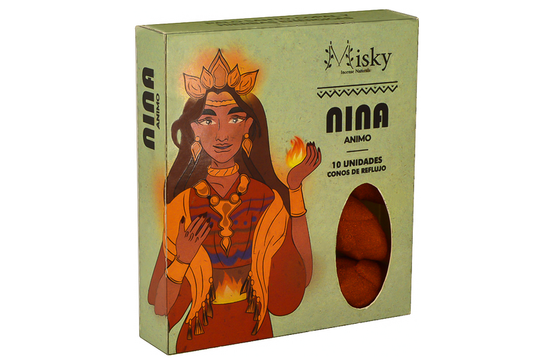 Conuri parfumate backflow artizan premium Suflet (10buc.)