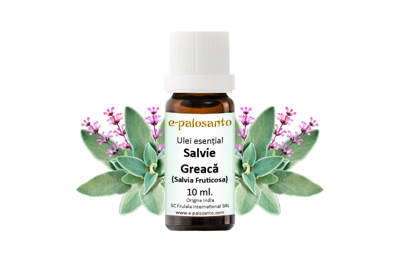 Ulei esential de Salvie Greaca (Salvia fruticosa) 10ml.