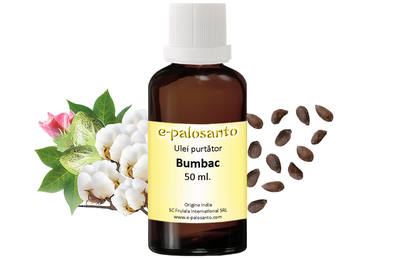 Ulei purtator de Bumbac 50ml.