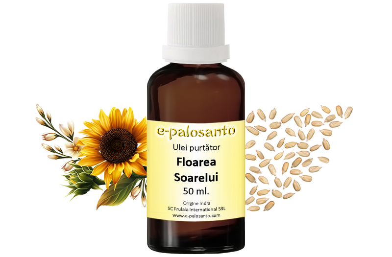 Ulei purtator de Floarea Soarelui 50ml.